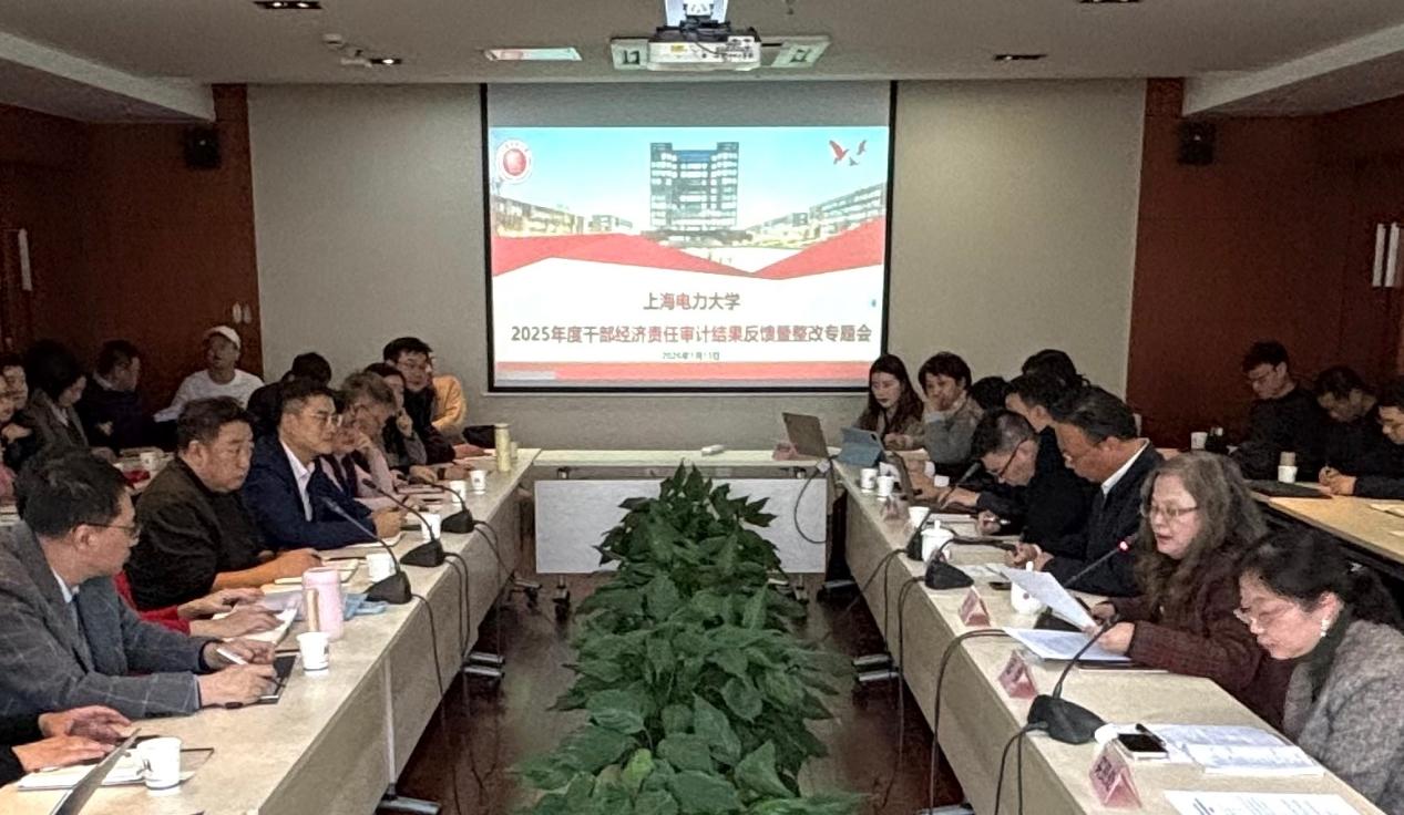 我校召开2025年度干部经济责任审计结果反馈暨审计整改工作会议